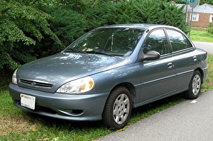 Размер колёс на Kia Rio 2001 Подбор шин на Kia Rio 2001