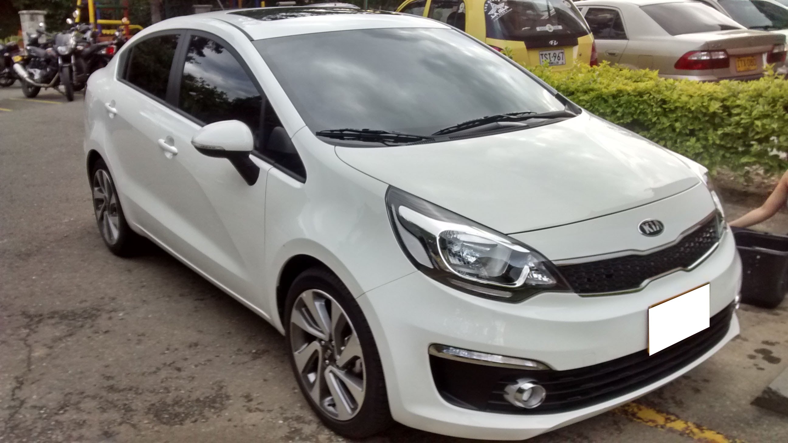 Размер колёс на Kia Rio 2017 Подбор шин на Kia Rio 2017
