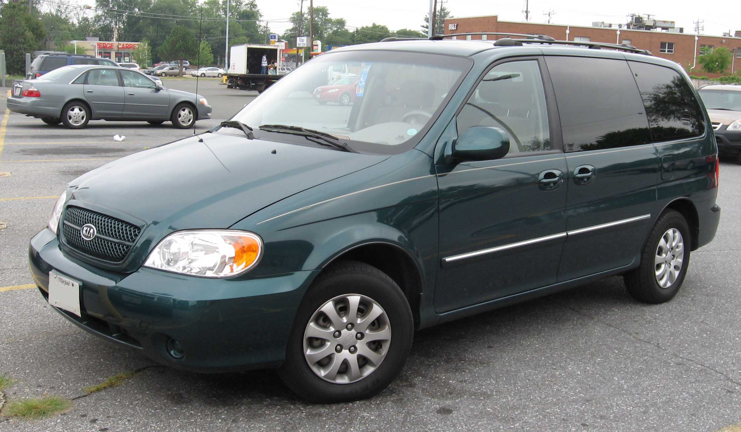 Размер колёс на Kia Sedona 1999 Подбор шин на Kia Sedona 1999