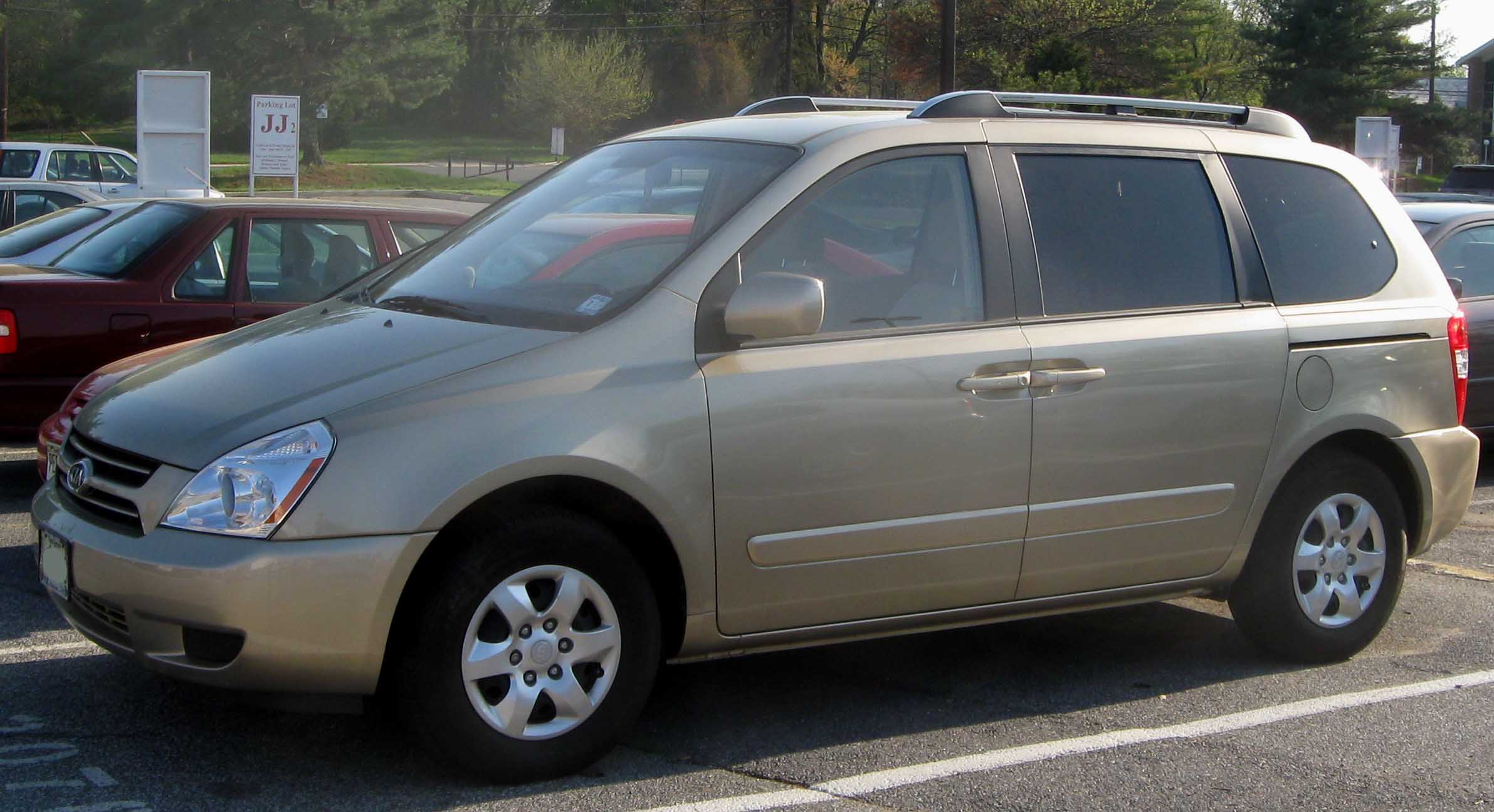 Размер колёс на Kia Sedona 2001 Подбор шин на Kia Sedona 2001