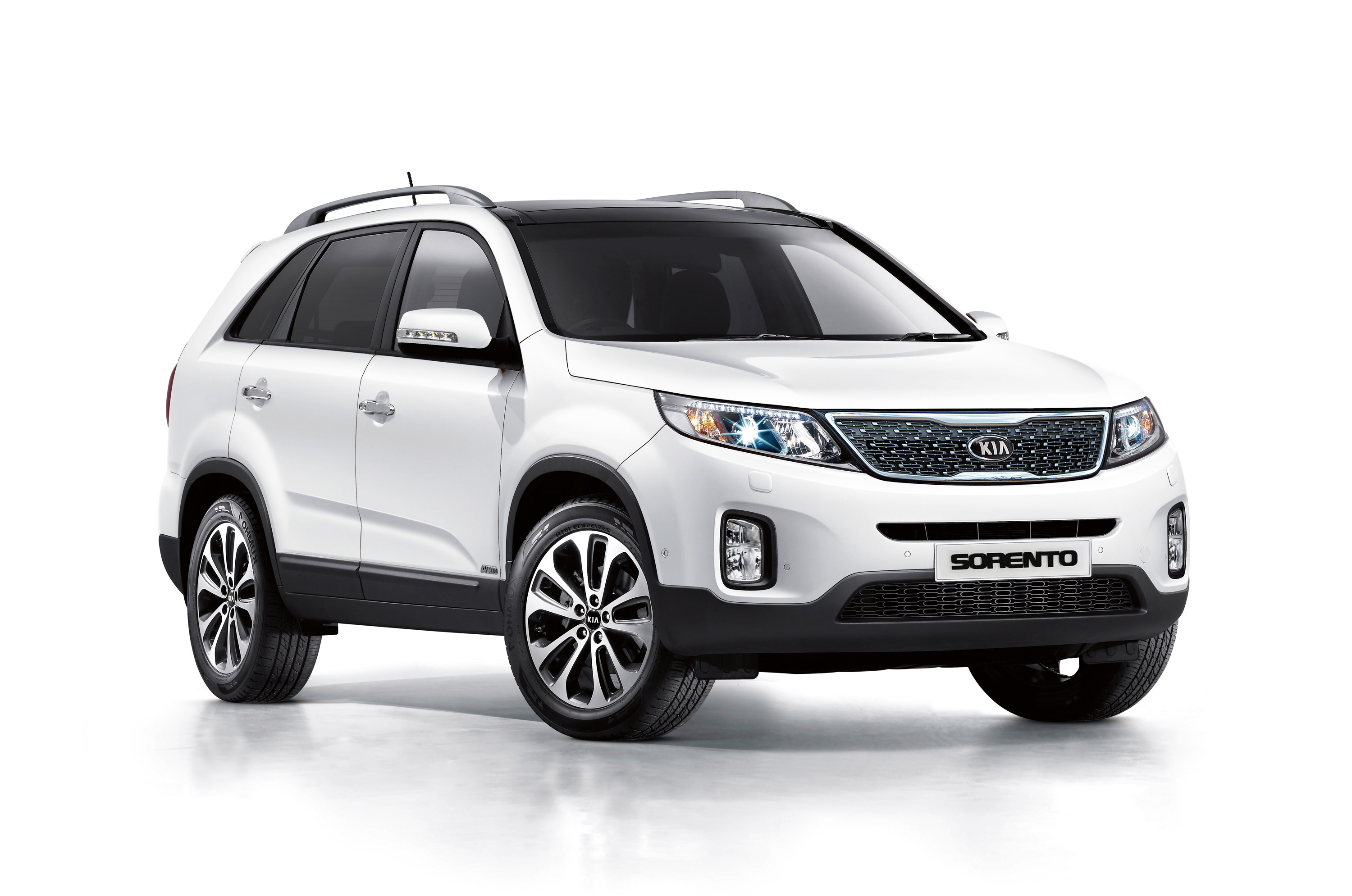 Размер колёс на Kia Sorento 2014 Подбор шин на Kia Sorento 2014