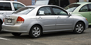 Размер колёс на Kia Spectra 2011 Подбор шин на Kia Spectra 2011