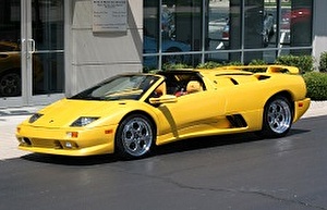 Размер колёс на Lamborghini Diablo Roadster 2000 Подбор шин на Lamborghini Diablo Roadster 2000