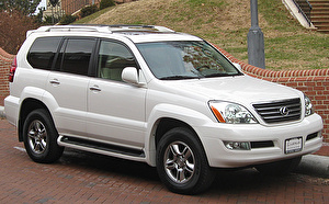 Размер колёс на Lexus GX 2001 Подбор шин на Lexus GX 2001