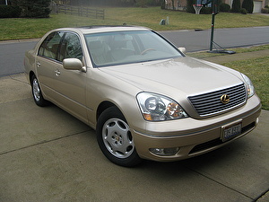 Размер колёс на Lexus LS 2001 Подбор шин на Lexus LS 2001