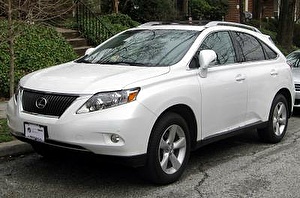 Размер колёс на Lexus RX 2012 Подбор шин на Lexus RX 2012