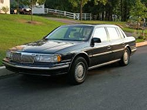 Размер колёс на Lincoln Continental 1991 Подбор шин на Lincoln Continental 1991
