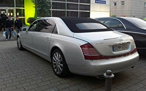 Размер колёс на Maybach 62 S 2011 Подбор шин на Maybach 62 S 2011
