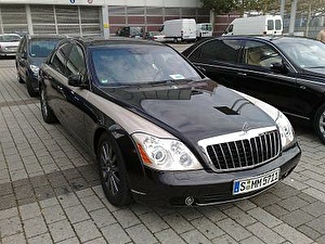 Размер колёс на Maybach 62 S 2013 Подбор шин на Maybach 62 S 2013