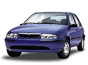 Размер колёс на Mazda 121 2002 Подбор шин на Mazda 121 2002