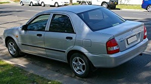 Размер колёс на Mazda 323 2003 Подбор шин на Mazda 323 2003