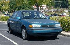Размер колёс на Mazda Protege 1993 Подбор шин на Mazda Protege 1993