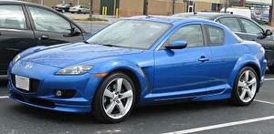 Размер колёс на Mazda RX-8 2007 Подбор шин на Mazda RX-8 2007