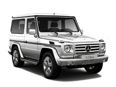 Размер колёс на Mercedes G-Class 1993 Подбор шин на Mercedes G-Class 1993