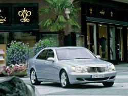 Размер колёс на Mercedes S-Class 2001 Подбор шин на Mercedes S-Class 2001