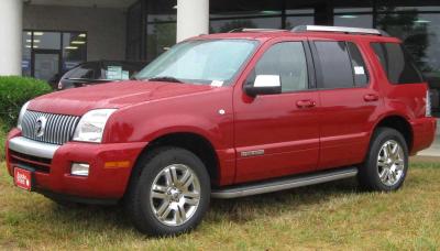 Размер колёс на Mercury Mountaineer 2010 Подбор шин на Mercury Mountaineer 2010