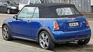 Размер колёс на Mini Cooper S Cabrio 2004 Подбор шин на Mini Cooper S Cabrio 2004