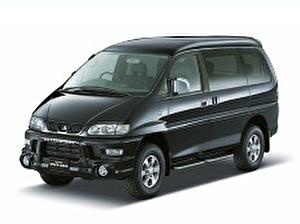 Размер колёс на Mitsubishi Delica Space Gear 1996 Подбор шин на Mitsubishi Delica Space Gear 1996