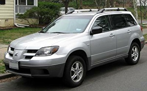 Размер колёс на Mitsubishi Outlander 2005 Подбор шин на Mitsubishi Outlander 2005