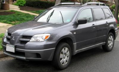 Размер колёс на Mitsubishi Outlander 2006 Подбор шин на Mitsubishi Outlander 2006