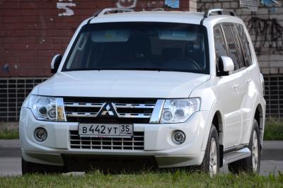 Размер колёс на Mitsubishi Pajero 2012 Подбор шин на Mitsubishi Pajero 2012