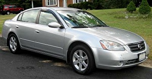 Размер колёс на Nissan Altima 2002 Подбор шин на Nissan Altima 2002