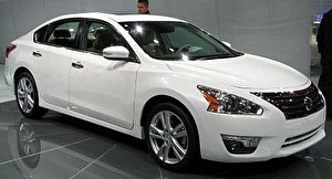 Размер колёс на Nissan Altima 2012 Подбор шин на Nissan Altima 2012