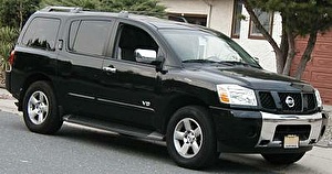 Размер колёс на Nissan Armada 2010 Подбор шин на Nissan Armada 2010