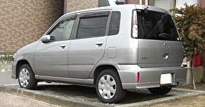 Размер колёс на Nissan Cube II 2002 Подбор шин на Nissan Cube II 2002