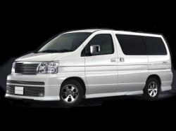 Размер колёс на Nissan Elgrand 2001 Подбор шин на Nissan Elgrand 2001
