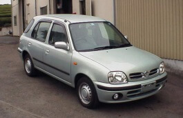 Размер колёс на Nissan March Box 1999 Подбор шин на Nissan March Box 1999