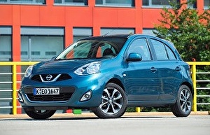 Размер колёс на Nissan March 2013 Подбор шин на Nissan March 2013