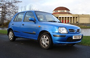Размер колёс на Nissan Micra 1998 Подбор шин на Nissan Micra 1998