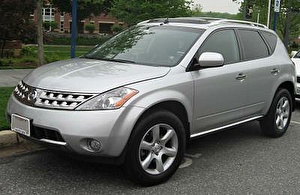 Размер колёс на Nissan Murano 2002 Подбор шин на Nissan Murano 2002