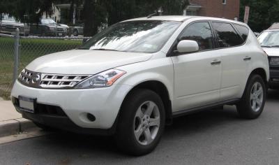 Размер колёс на Nissan Murano 2007 Подбор шин на Nissan Murano 2007
