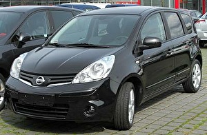 Размер колёс на Nissan Note 2010 Подбор шин на Nissan Note 2010