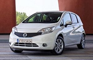 Размер колёс на Nissan Note 2017 Подбор шин на Nissan Note 2017