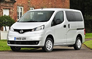 Размер колёс на Nissan NV200 2011 Подбор шин на Nissan NV200 2011