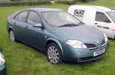 Размер колёс на Nissan Primera 2004 Подбор шин на Nissan Primera 2004