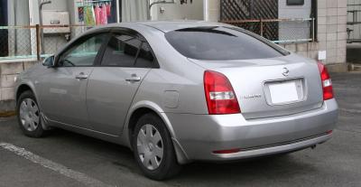 Размер колёс на Nissan Primera 2010 Подбор шин на Nissan Primera 2010