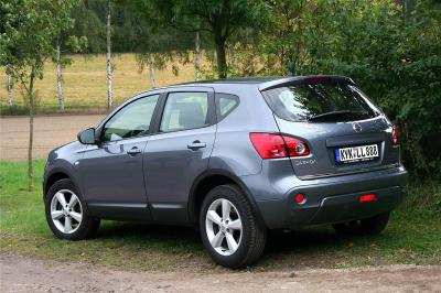 Размер колёс на Nissan Qashqai 2008 Подбор шин на Nissan Qashqai 2008