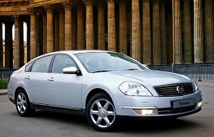 Размер колёс на Nissan Teana 2005 Подбор шин на Nissan Teana 2005