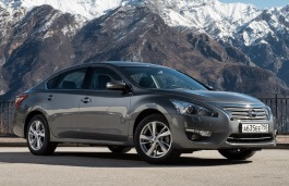Размер колёс на Nissan Teana 2016 Подбор шин на Nissan Teana 2016