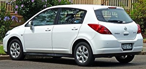 Размер колёс на Nissan Tiida 2010 Подбор шин на Nissan Tiida 2010