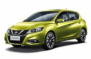 Reifen- und Felgenauswahl für das Fahrzeug Nissan Tiida. Шины на Nissan