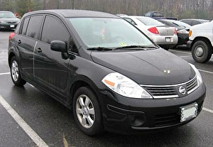 Размер колёс на Nissan Versa 2007 Подбор шин на Nissan Versa 2007