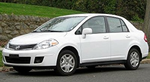 Размер колёс на Nissan Versa 2011 Подбор шин на Nissan Versa 2011