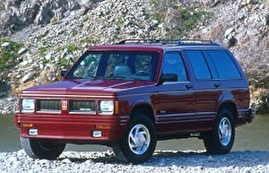 Размер колёс на Oldsmobile Bravada 1991 Подбор шин на Oldsmobile Bravada 1991