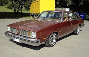 Размер колёс на Oldsmobile Cutlass 1985 Подбор шин на Oldsmobile Cutlass 1985