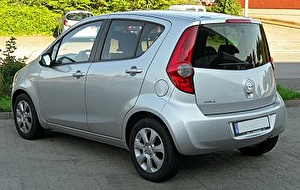 Размер колёс на Opel Agila 2009 Подбор шин на Opel Agila 2009